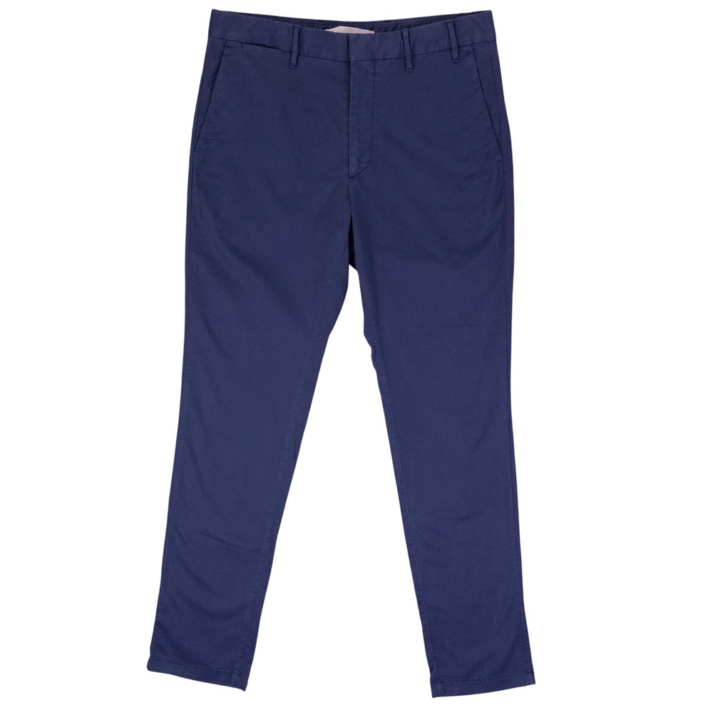 Norse Projects Aros Slim Light Stretch Chinos Mens 30 Blue Cotton Twill Pants